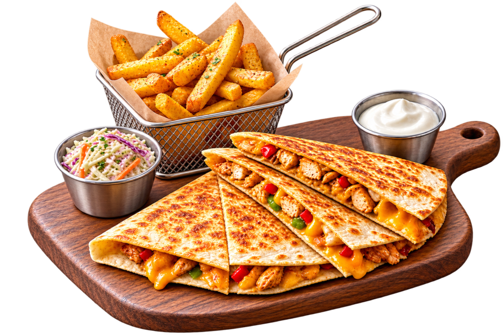 Chicken Quesadilla Combo